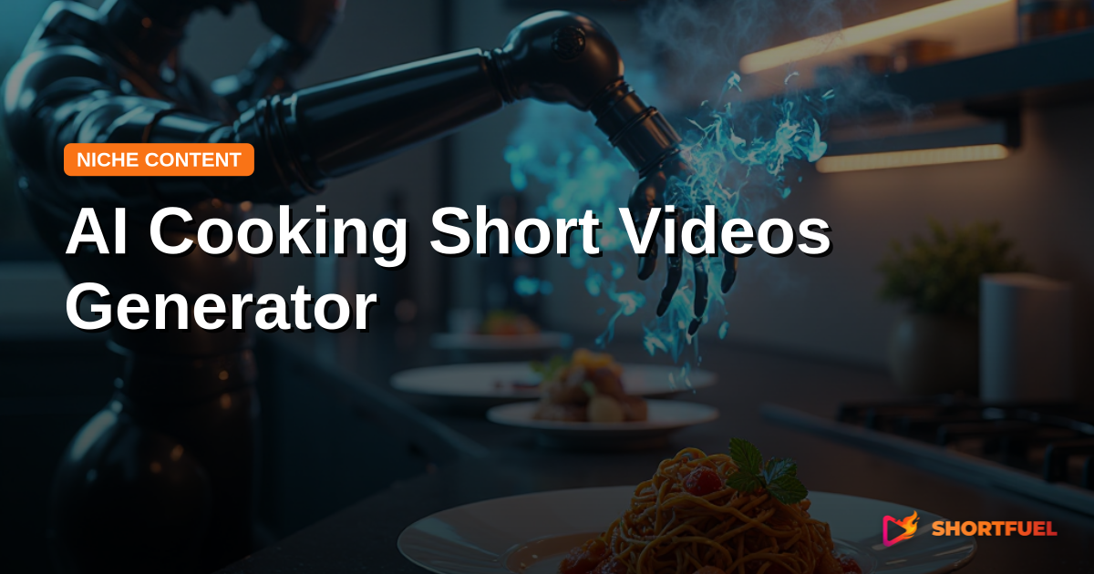 AI Cooking Short Videos Generator